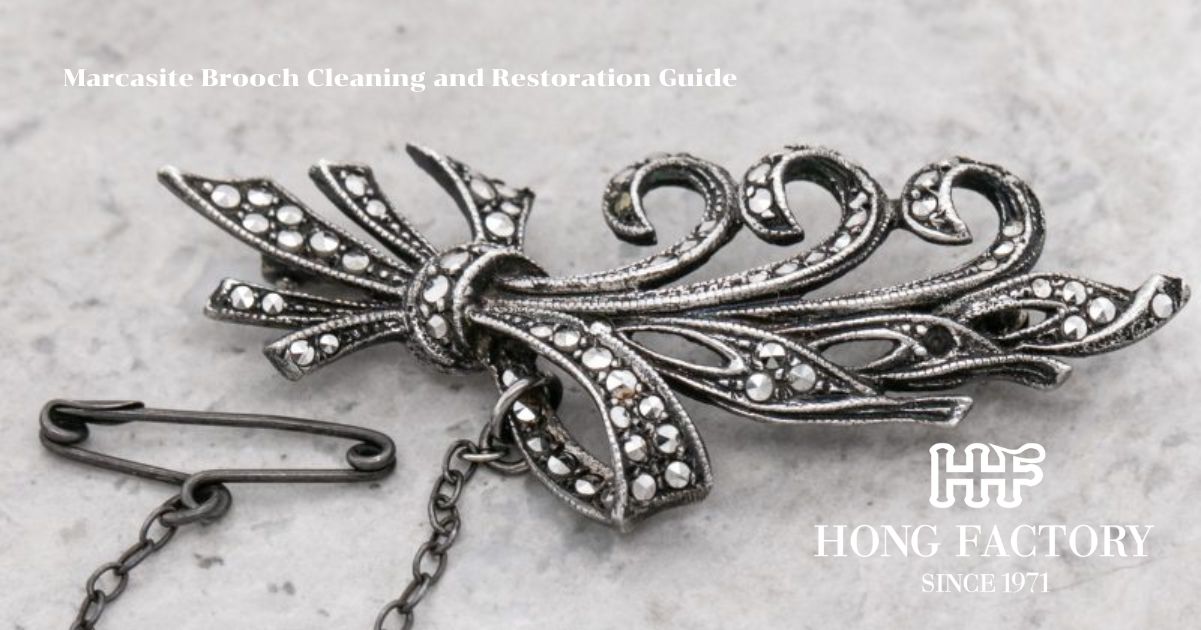 Marcasite Brooch Cleaning and Restoration Guide