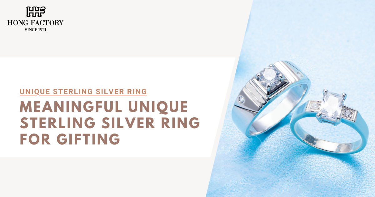 Meaningful Unique Sterling Silver Ring for Gifting