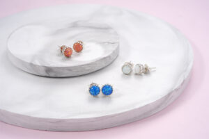 Sterling Silver Earring 8mm