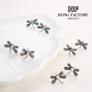 Sterling Silver Earring 8mm