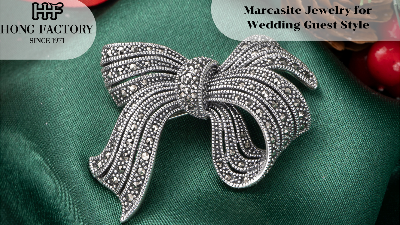 Marcasite Jewelry for Wedding Guest Style
