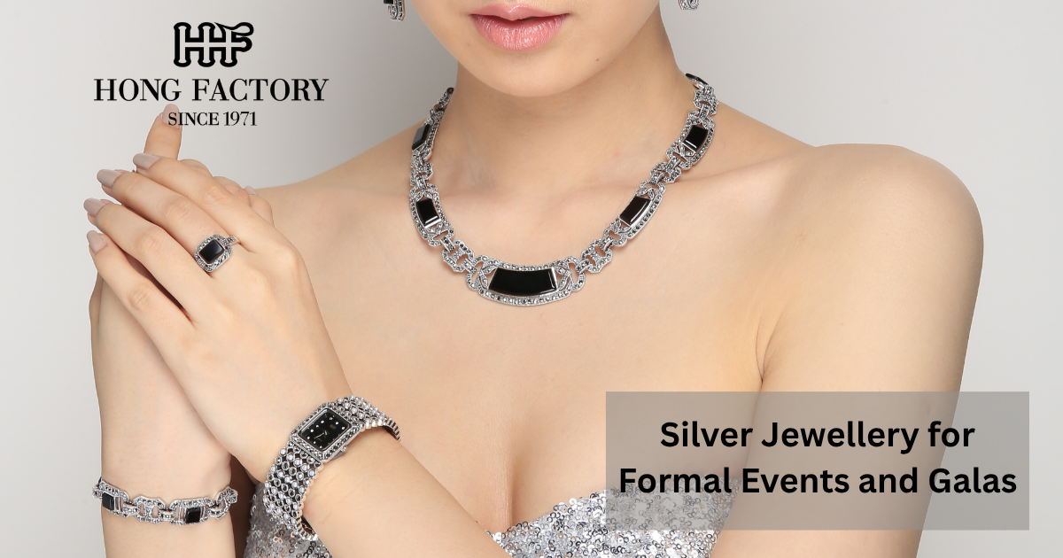 Silver Jewellery for Formal Events and Galas