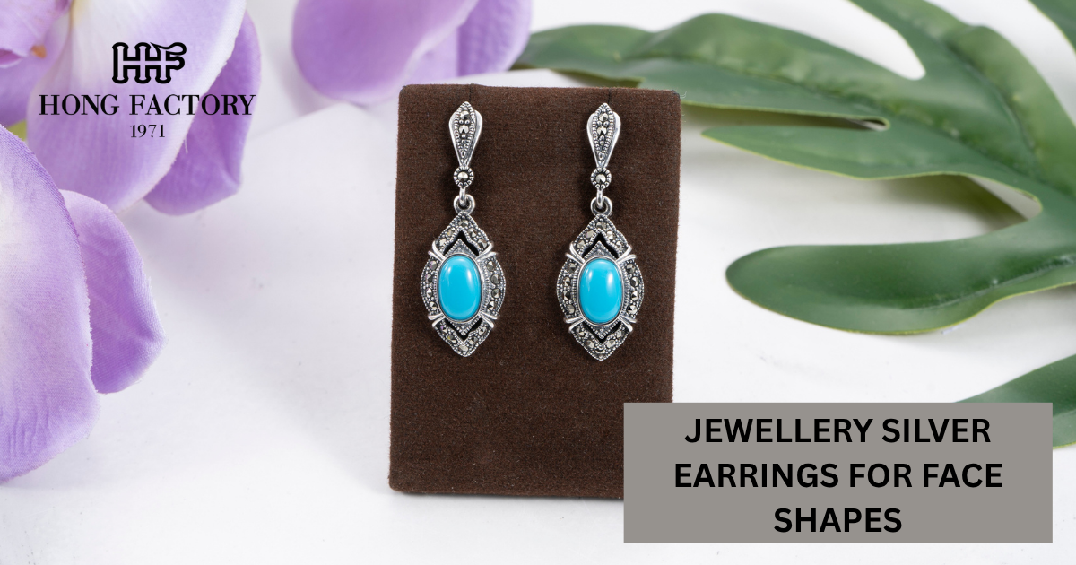 JEWELLERY SILVER EARRINGS FOR FACE SHAPES