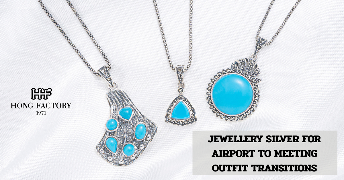 JEWELLERY SILVER FOR AIRPORT TO MEETING OUTFIT TRANSITIONS
