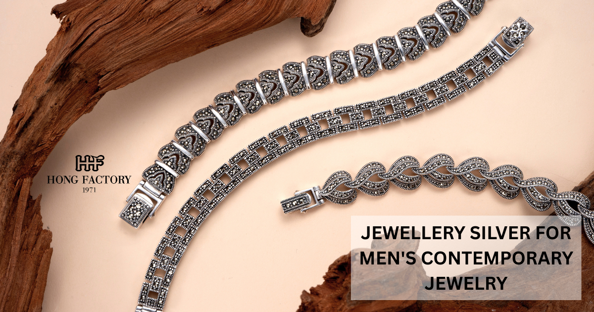 JEWELLERY SILVER FOR MEN'S CONTEMPORARY JEWELRY