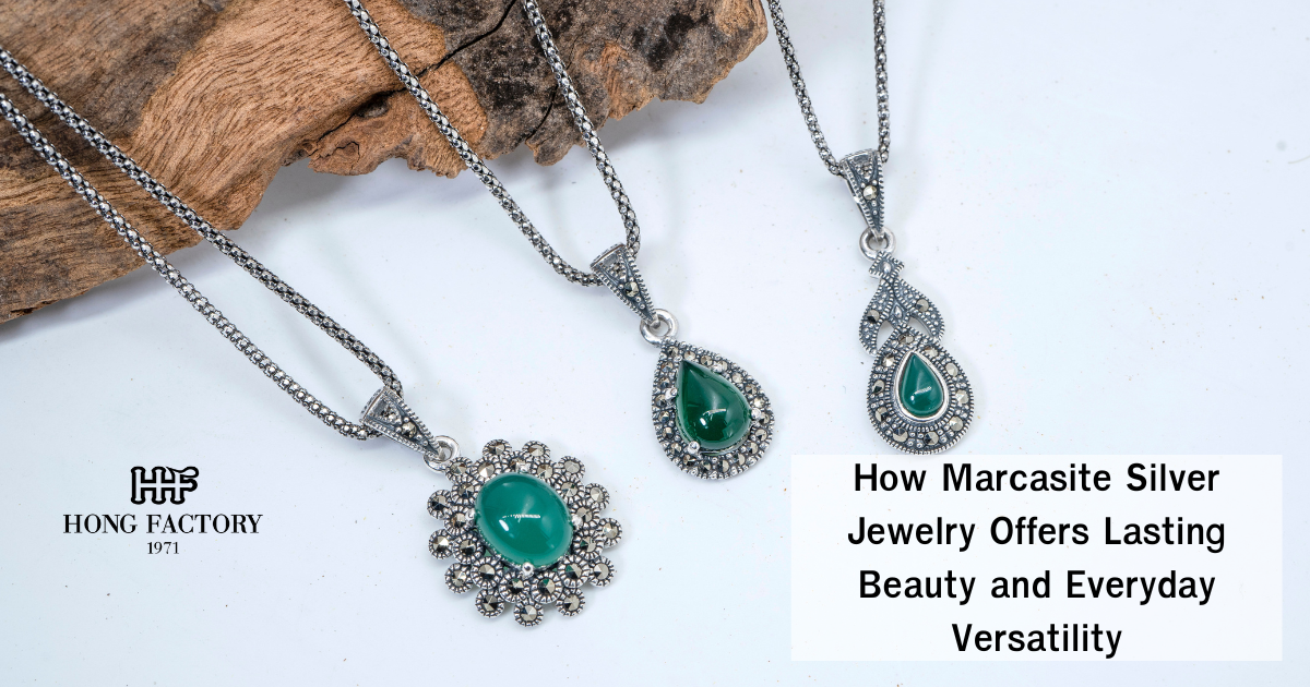 How Marcasite Silver Jewelry Offers Lasting Beauty and Everyday Versatility