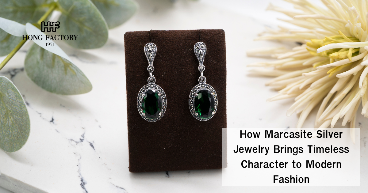 How Marcasite Silver Jewelry Brings Timeless Character to Modern Fashion